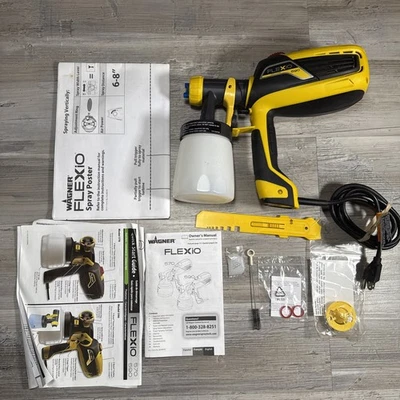 Pulverizador de pintura portátil Wagner FLEXiO 590 probado funciona ¡LEER!! Foto 1 de 4