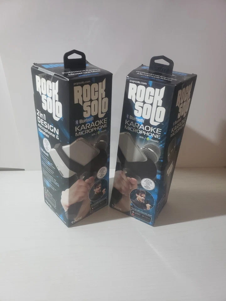 Gs300 Tzumi Rock Solo Karaoke Mic Speaker Bluetooth Built-in Smartphone Holder