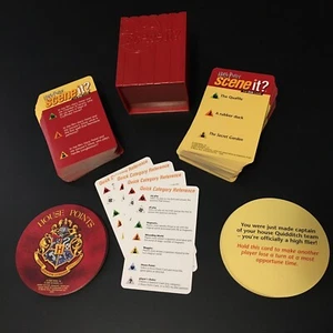 Scene It? Tarjetas de trivia, zumbido y categoría de piezas de repuesto de Harry Potter - Imagen 1 de 3