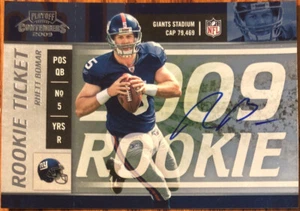 2009 Playoff Contenders Rookie Autograph Rhett Bomar #132 New York Giants - Picture 1 of 2