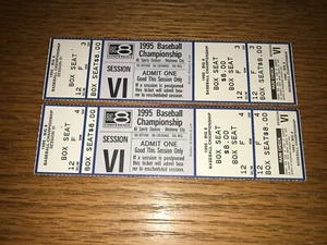 The 1995 Big Eight Baseball Championship Tickets x 2 - Bild 1 von 4