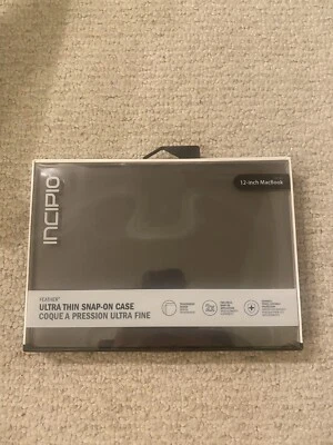 Incipio Feather Ultra Thin Snap-On Case for 12" MacBook Pro  (black) - Image 1 of 2