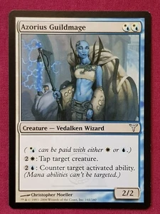 Magic The Gathering DISSENSION AZORIUS GUILDMAGE blue/white card MTG - Picture 1 of 2