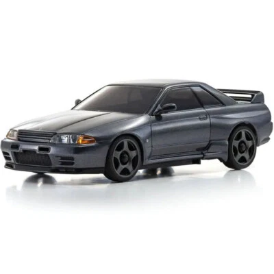 NEW Kyosho ASC MA-020 NISSAN SKYLINE GTR NISMO R32 Gun Metallic Body Mini-Z - Image 1 of 2