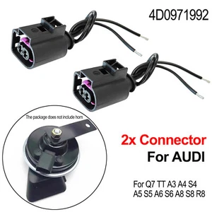2x Fuel Injector Alternator Connector Plug Female #4D0971992 For Audi VW Skoda - Picture 1 of 6