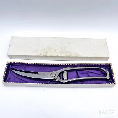 Vintage Paul Spezial Rostfrei Geflügelschere mit Original-Karton 25cm Länge - Bild 1 von 4