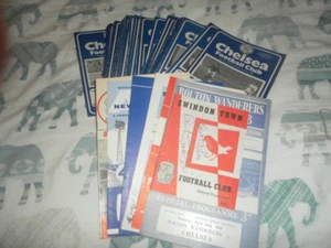 CHELSEA HOME AND AWAY PROGRAMMES FROM 1963/4 - SELECT FROM LIST  - Picture 1 of 1