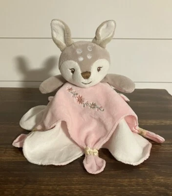 Mary Meyer Itsy Glitzy Fawn Deer Character Blanket Lovey 10” Baby Toy - Image 1 of 4