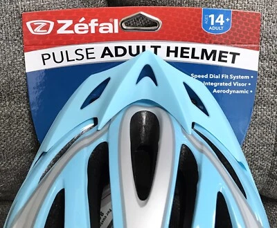 Casco Zefal Pulse adulto adulto 14+ azul y gris Foto 1 de 4