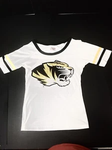 Mizzou Damen Medium T-Shirt mit Glitzer Tiger Gr. Large - Bild 1 von 7