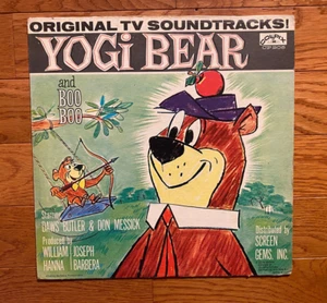 Yogi Bear and Boo Boo TV Soundtrack LP Colpix 1961 Pressing - Imagen 1 de 4