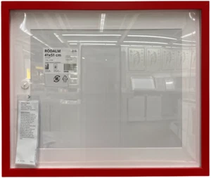 Brand New IKEA RODALM Red Picture Frame 41x51 cm 16x20 " 505.663.69 - Picture 1 of 1