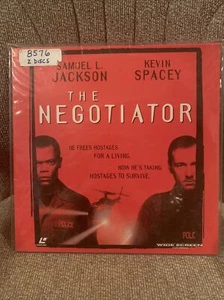 The Negotiator Laserdisc Samuel Jackson Kevin Spacey 2 Discs Spec Features Mint - Picture 1 of 6