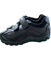 BN Boys Clarks 2 Strap Black Leather School Shoes 28 Eur 10 uk Infant RRP 38