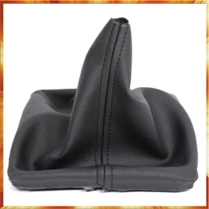 OPEL Astra H 2004-2009 SOUFFLET LEVIER DE VITESSE CUIR NOIR NOUVEAU - Imagen 1 de 4