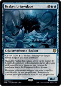 MTG Magic KHM FR FOIL - Icebreaker Kraken/Kraken Eisbrecher - Bild 1 von 1