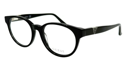 Guess GU9202 Womens Plastic Eyeglass Frame 001 Shiny Black 47-16 Spring Hinges - Image 1 of 4