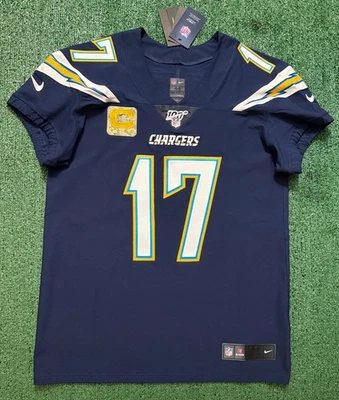 Authentic Philip Rivers San Diego Chargers Nike Vapor Elite Jersey Size 44/L - Image 1 of 4