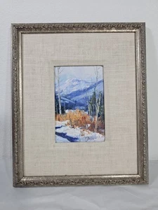 Original Tim Diebler Vintage Colorado Rockies Signed Oil Painting Art 278 1993 - Picture 1 of 12