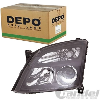 FARO DERECHO DEPO H7 NEGRO CON LUZ INTERMITENTE ADECUADO PARA OPEL SIGNUM - Imagen 1 de 2