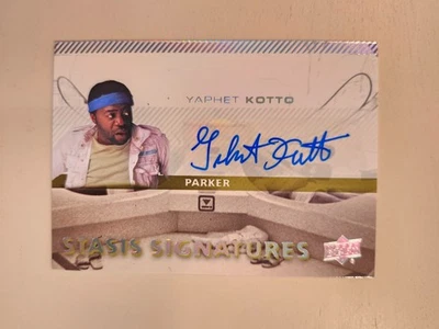 Yaphet Kotto RARE Signed Alien Stasis Signatures Upper Deck Insert Card Kananga - Image 1 of 2