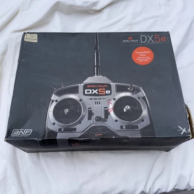 Spektrum DX5e 2.4ghz DSM 5-CH Canal RC Transmisor Coche Camión Drone Dos Manos Foto 1 de 3