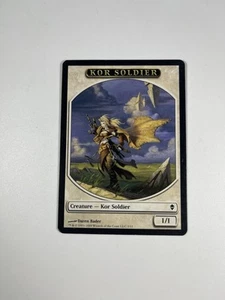 MTG Magic the Gathering Token Kor Soldier (3/280) Zendikar Card - Picture 1 of 6