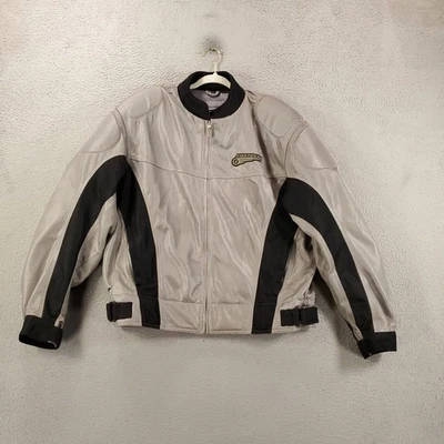 Jaqueta masculina blindada First Gear XL acolchoada Hypertex motocross equitação - Imagem 1 de 4