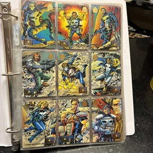 Marvel Universe Cards Series Sets 117 Binder New Mint Condition All Perfect Kept - Picture 1 of 22