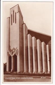 A Valentine's Real Photo Post Card of Christ The King Church, Cork. Ireland - Picture 1 of 1