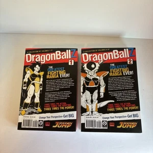 2 Dragon Ball Z Pb Books Vols 1-6 In 2 Books Akira Toriyama Books 1 & 2 - Picture 1 of 9