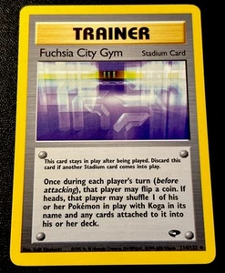Fuchsia City Gym 114/132 LP Nostalgic GB Soul Badge BattleField Pokemon Stadium! - Picture 1 of 1
