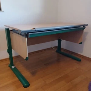 Jugend-/Kinderschreibtisch von Moll, höhen- und schrägenverstellbar - Bild 1 von 10
