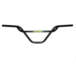 Nuevas barras Dyno Pretzel NEGRAS BMX Cruiser GT 31.5" ancho 7.875" alto Chromoly 4130 - Imagen 1 de 1