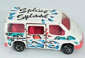 Majorette Thailand Serie No. 243 Ford Transit Split Splash Sliding Doors 1/60 - Picture 1 of 6