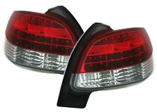 LED Rückleuchten Set für Peugeot 206 8/98- in Rot Weiss Klarglas Heckleuchten