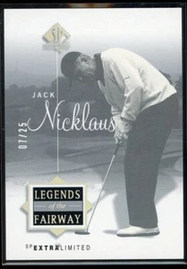 2002 Upper Deck SP Authentic Extra Limited Legends #51 Jack Nicklaus Rare /25 - Bild 1 von 2