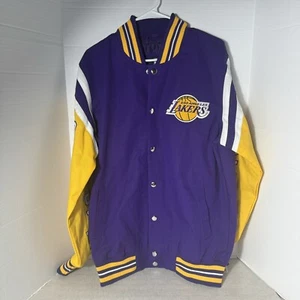 G-III Los Angeles Lakers 17 Time NBA Finals Champions Bomber Jacket Men's Medium - Picture 1 of 7