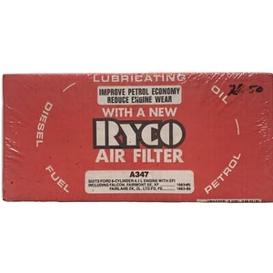 RYCO A347 Air Filter Ford Falcon Fairmont XE XF 4.1 Fairlane ZK ZL LTD FD FE NOS - Picture 1 of 7