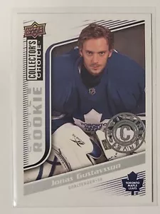 2009-10 Upper Deck Choice Rookie Reserve Jonas Gustavsson #296 Leafs - Picture 1 of 1