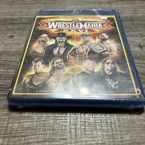 WWE Wrestlemania XXVI 26 (Blu-ray, 3-Disc Set) RARE OOP HTF BRAND NEW SEALED - Picture 1 of 2