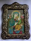 MOTHER OF PERPETUAL HELP FRAME Catholic icon Our Lady Holy Mary