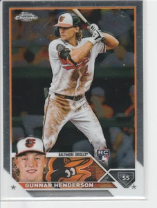 Gunnar Henderson 2023 Topps Cromo #2 Novato RC Baltimore Orioles - Imagen 1 de 2