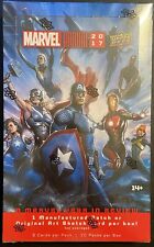 MARVEL ANNUAL FACTORY SEALED TRADING CD BOX UPPER DECK 2017 SKETCHs RCs & MORE
