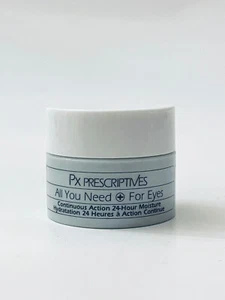 PX PRESCRIPTIVES ALL YOU NEED FOR EYES 24 HOUR MOISTURE TRAVEL SIZE 0.24 OZ NEW - Picture 1 of 2
