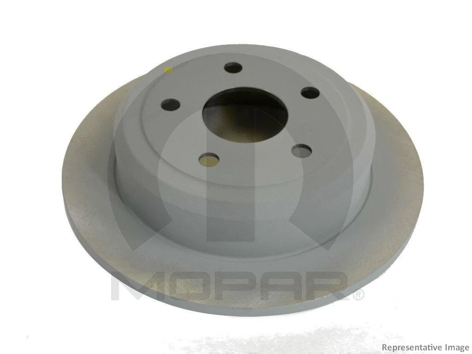 Rotor de freno de disco sólido trasero genuino OEM Mopar 320 mm para Chrysler Dodge Magnum Foto 1 de 1