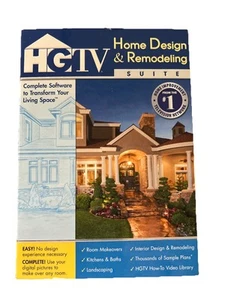 HGTV Home Design & Remodeling Suite Software Kit - Open Box Never Used - Picture 1 of 2