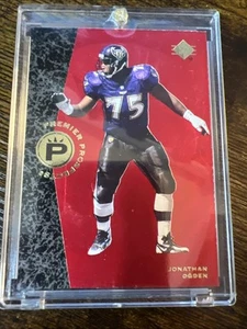 1996 SP Red Jonathan Ogden RC HOF - Picture 1 of 2
