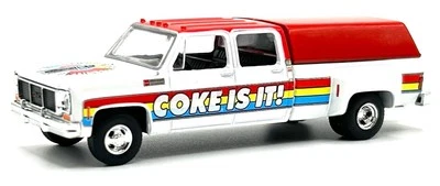 M2 MACHINES 1973 GMC SIERRA 3500 DUALLY SQUAREBODY COCA-COLA LOOSE - Image 1 of 4