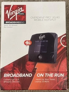 Virgin Mobile Sprint Sierra Wireless BroadBand2Go Overdrive Pro 3G/4G HotSpot - Picture 1 of 2